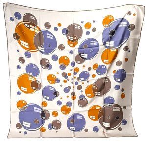 Hermes Bal de Bulles by Dimitri Rybaltchenko Limited Edition Silk Scarf